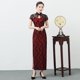 thumbnail image 1 of Cheongsam de encaje Cheongsam ropa de actuación espectáculo verano etiqueta larga corte ajustado, 1 of 6