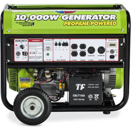 All Power America APG3590CN, 10000 Watt Propane Generator, 10000W Portable Generator for Home emergency power back up, RV Generator, EPA Certified