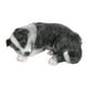 thumbnail image 5 of Estatuas de cachorros esculturas de resina sintética impermeable Border Collie estatua ornamento para jardín al aire libre, 5 of 10