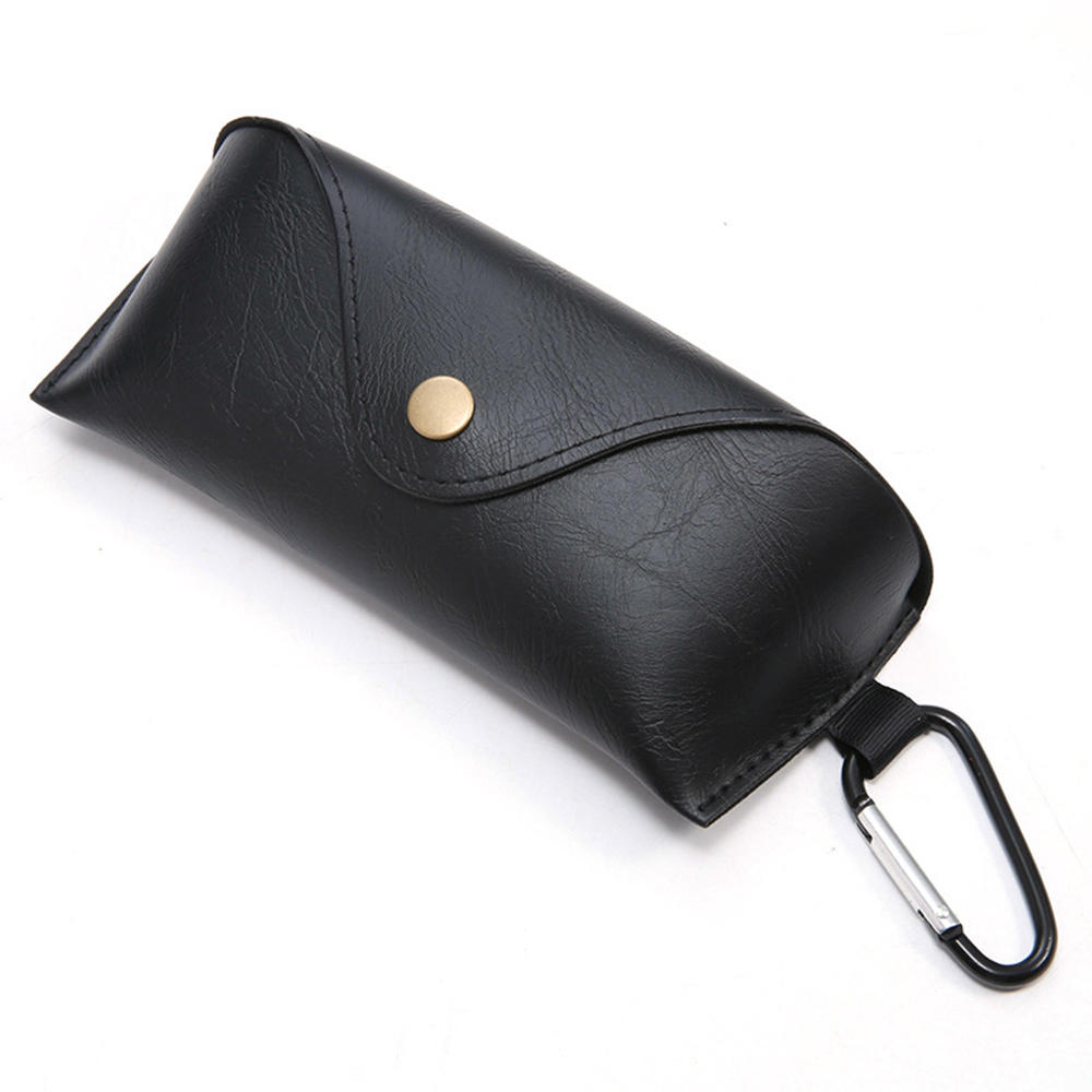 Étui à Lunettes Personnalisé Avec Nom - Pochette Cuir PU Portable Pour Lunettes De Soleil | Cadeau Personnalisable