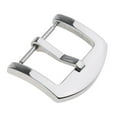 thumbnail image 2 of Hebilla de repuesto para reloj, hebilla de acero inoxidable pulido con pasador de resorte para reloj 22mm, 2 of 7