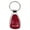 Burgundy, variant on Challenger Black Teardrop Key Fob