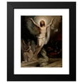 thumbnail image 2 of Robert Wilhelm Ekman 12x14 Black Modern Framed Museum Art Print Titled - Resurrection of Christ, Sketch of the Altarpiece of the Present-Day Central Pori Church, 2 of 5