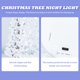 thumbnail image 4 of 1 UNID Árbol de Navidad Modelado Luz Lámpara de escritorio Luz de cama Luz de Casa Decoración Hogar Blanco, 4 of 7