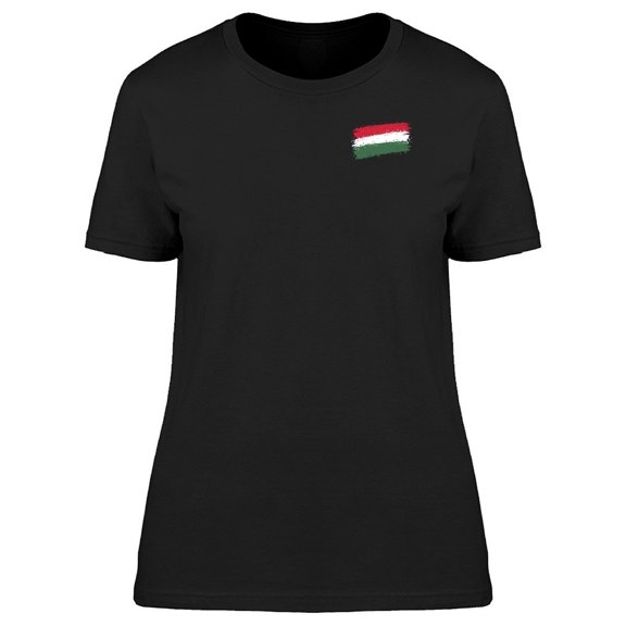 Grunge Pocket Hungary Flag Tee Men's -Image by Shutterstock