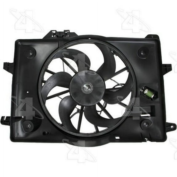 Four Seasons Engine Cooling Fan Assembly P/N:75280 Fits select: 2000-2002 MERCURY GRAND MARQUIS, 2000-2002 FORD CROWN VICTORIA
