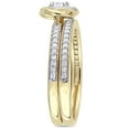 thumbnail image 3 of Everly Women's Diamond 10k Yellow Gold Bridal Set, 3 of 7