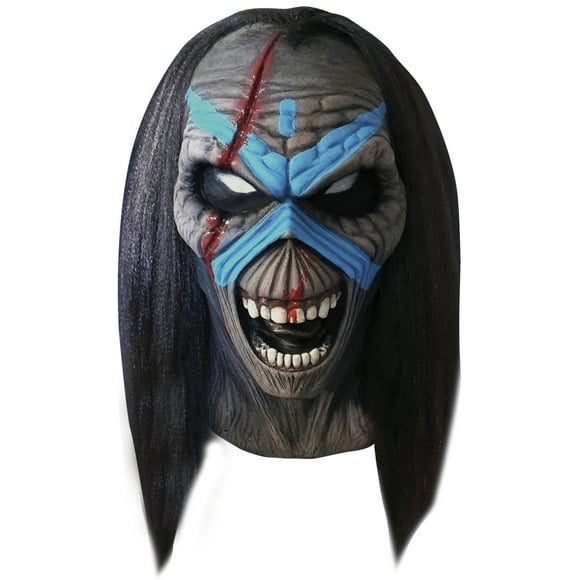 Máscara de Látex Trick or Treat Studios Iron Maiden The Clansman Licencia Disfraz Rock