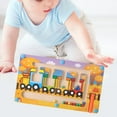thumbnail image 2 of Laberinto Montessori con tallo magnético, juguete educativo de madera para niños de jardín de infantes. tren, 2 of 9