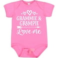 thumbnail image 3 of Inktastic Grammie and Grampie Love Me Boys or Girls Baby Bodysuit, 3 of 5