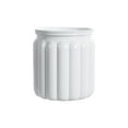 thumbnail image 2 of Plastic Plant Pot for Plants Flowers, Modern Wave Texture Pot, Water Storage Self-Watering Flower Pot, Enhanced Drainage, Decorative Plant Pot for Indoor Outdoor Garden Plants, 2 of 6
