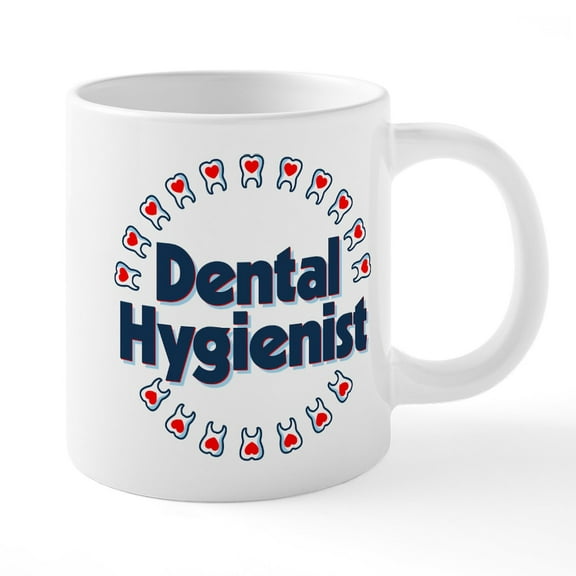 CafePress - Dental Hygienist - 20 Oz White Ceramic Mega Mug
