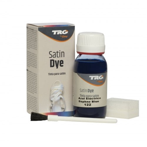 TRG Daphne Blue 122 Satin dye - for dying satin shoes, purses, handbags or other satin fabric goods