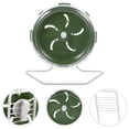 thumbnail image 4 of Roue Réutilisable Jouet pour Chinchilla Roue de Course pour Cochon d'Inde Petite Roue de Course pour Animaux avec Support pour Hamster, 4 of 8