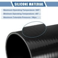 thumbnail image 6 of Unique Bargains 1 Pcs 38-42mm 1.50"-1.65" ID 102mm 4.02" Length 45° Black Car Silicone Hose, 6 of 7