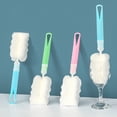 thumbnail image 5 of 1PC Bottle Brush Long Handle Cup Cleaner Brush Sponge Bottle Scrubber Portable Sponge Cleaning Brush for Bottle Dishwashing Kitchen Clean Glasses Mugs, 5 of 8