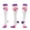 #03_White, variant on Unisex 2026 Athletic Compression Socks Gradient Stripe Running Socks Fitness Support Crew Socks Moisture Wicking Sportswear For Hiking Gym