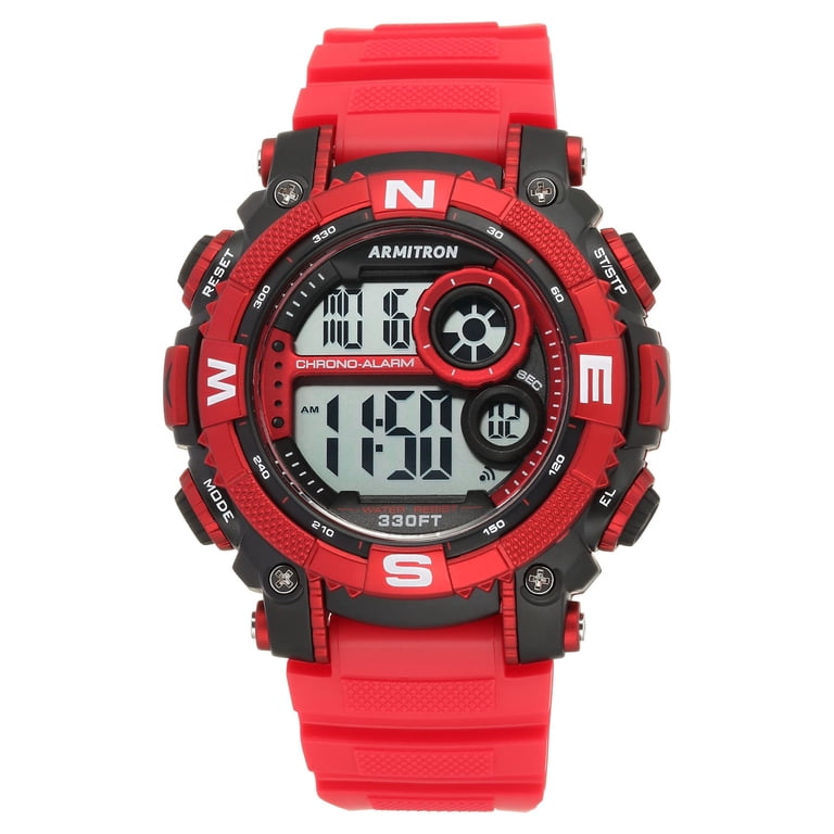 Armitron Men's Red Sport Wristwatch photo 1