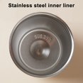 thumbnail image 7 of Queroig Thermal Coffee Mug 350ml Stainless Steel Travel Cup Portable Insulated Tea Tumbler Reusable Hot Drink Container, 7 of 7