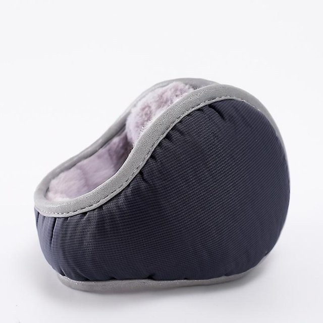 Calentadores De Orejas Impermeables Y Ajustables CHAO Forro Polar Para Hombres Y Mujeres Azul Oscuro