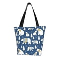 thumbnail image 1 of Disketp cute winter bear Bolsa de Hombro Casual para Mujer, Bolso Cruzado para Compras, Viajes y Uso Diario, 1 of 6