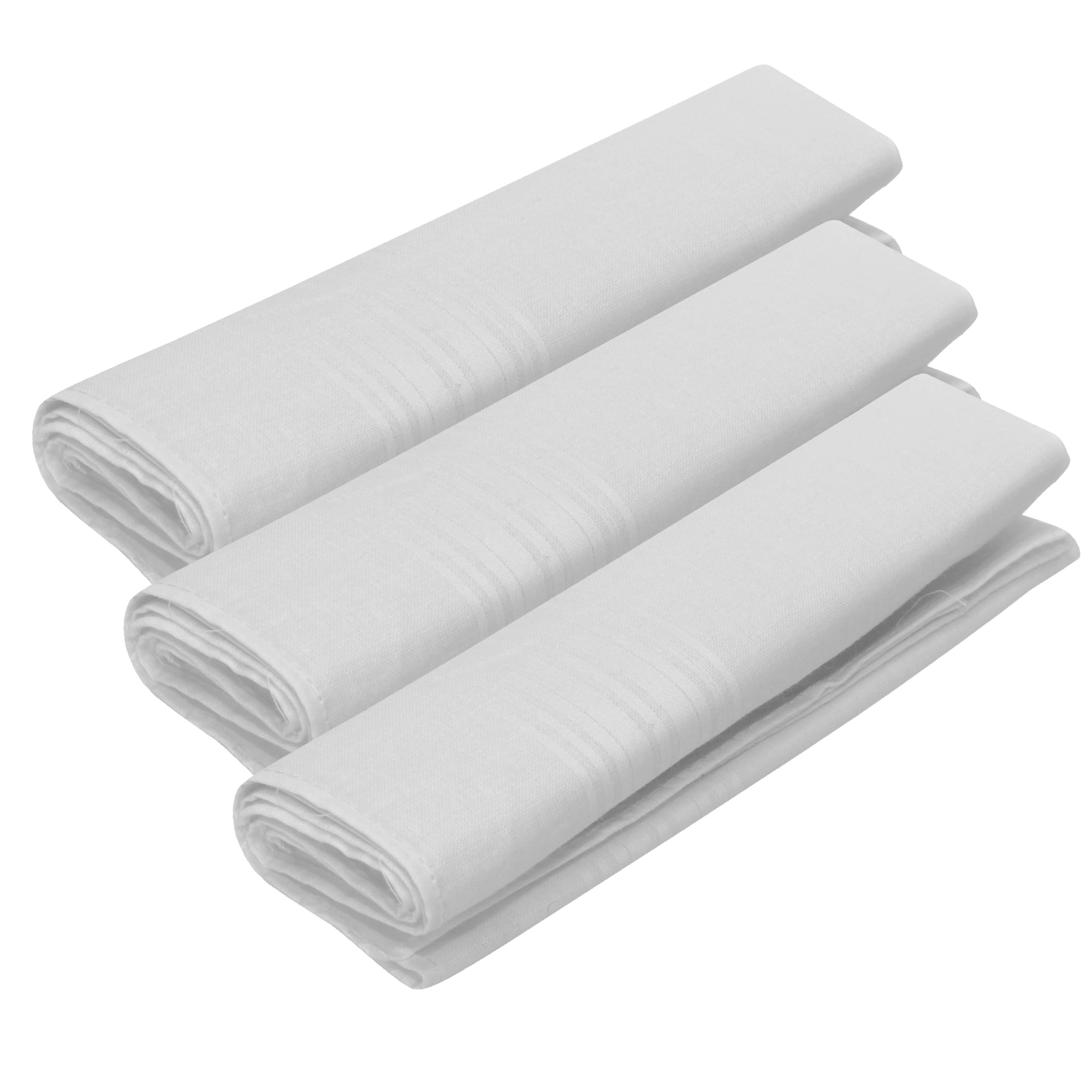 Tom Franks Mens Cotton Handkerchiefs (Pack Of 3) Walmart Canada