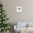 thumbnail image 2 of Stupell Industries Santa Claws Holiday Crab Holiday Painting Gray Framed Art Print Wall Art, 2 of 7