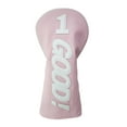 thumbnail image 4 of QualitChoice Golf Club Head Covers for Protection PU Wood Sleeve No1 Protective Headcover Durable Pink Number 1, 4 of 6