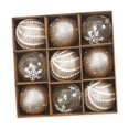 thumbnail image 3 of 9 bolas navideñas decorativas surtidas para árbol de Navidad Estilo C, 3 of 9