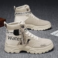 thumbnail image 3 of Botas de hombre de primavera y otoño, versátiles, de punta redonda, de caña alta, botas de moda, botas militares para hombre, botas de gran tamaño, zapatos para hombre, 3 of 6