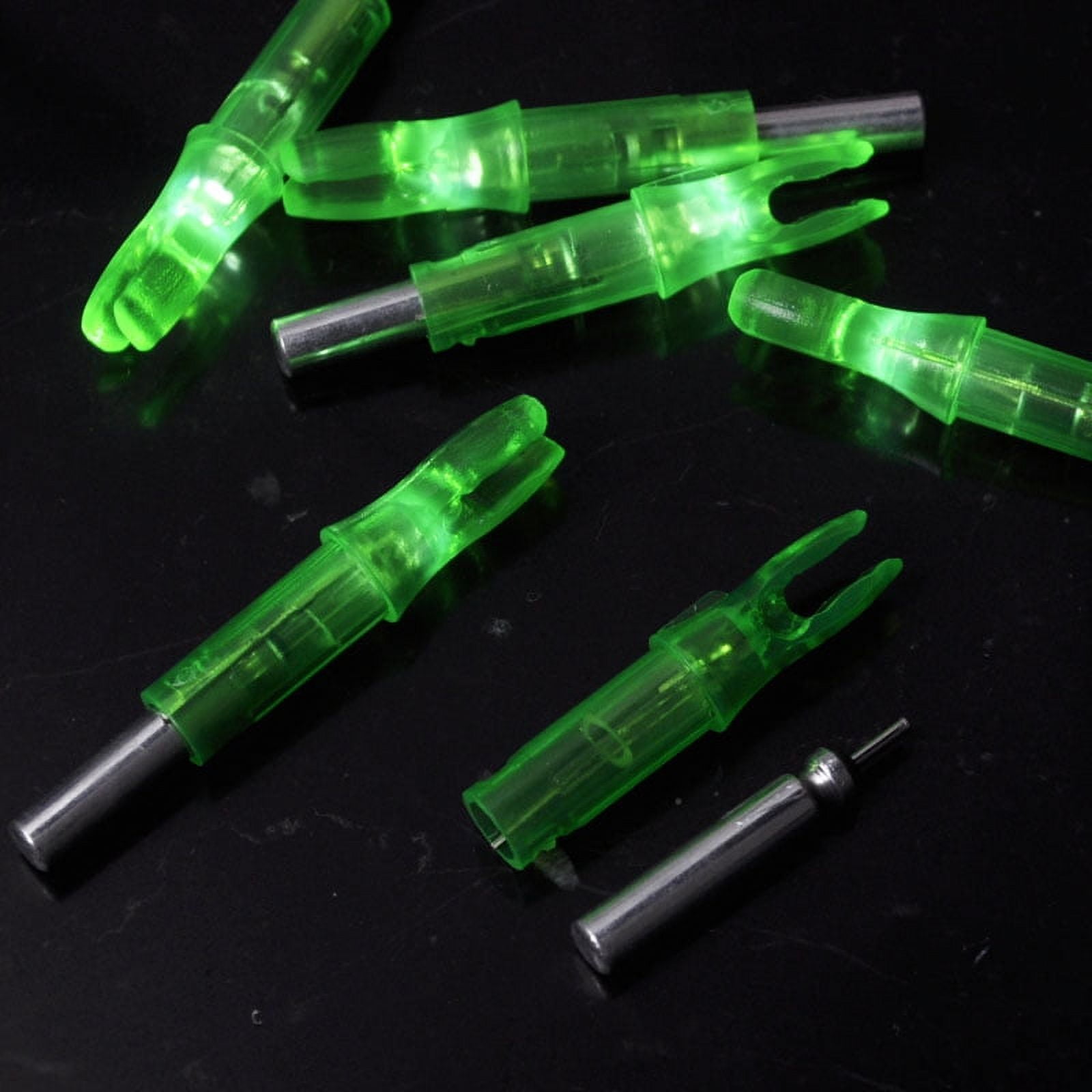 Trackable Nocks Arrows For Compound Bow 9PCS S Lighted Nocks For Arrows With .244 ...