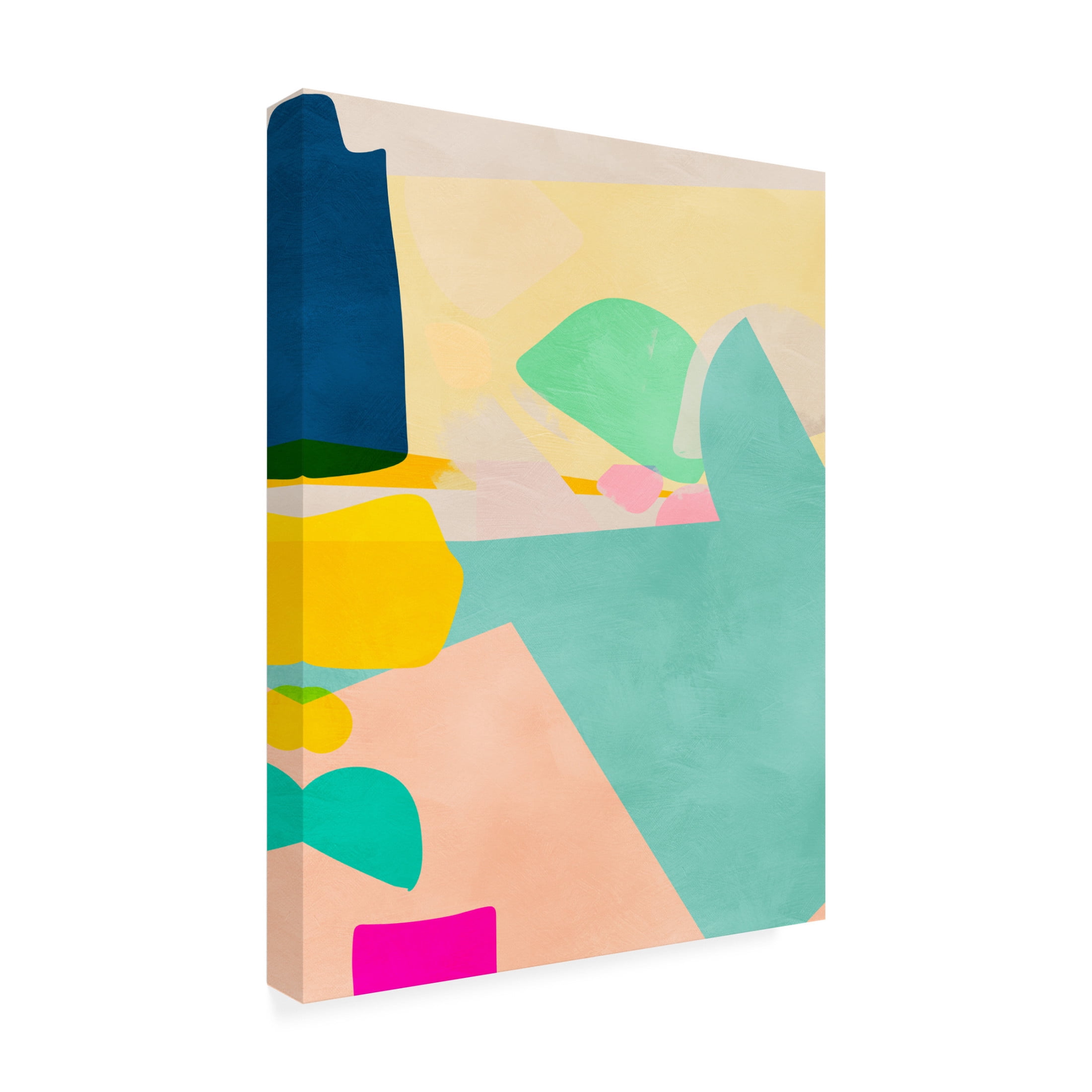 Trademark Fine Art Ana Rut Bre Minimal shapes Canvas Wall Art