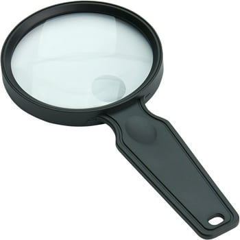 Carson MagniView 2x Handheld Magnifier with 4.5x Spot - 3.5" Acrylic Lens (DS-36)