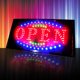 thumbnail image 1 of Lámpara Color intermitente de alta calidad LED OPEN Shop Sign Neon Display Window Hanging Ehuebsd Para estrenar, 1 of 1