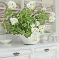 thumbnail image 6 of Morttic 2 Pcs Artificial Geraniums for Outdoor Silk Geranium Flowers Red Artificial Geranium Bush Faux Flowers Geraniums Branch for Garden Patio Grave Cemetary Vase Table Centerpiece Indoor Decor, 6 of 6
