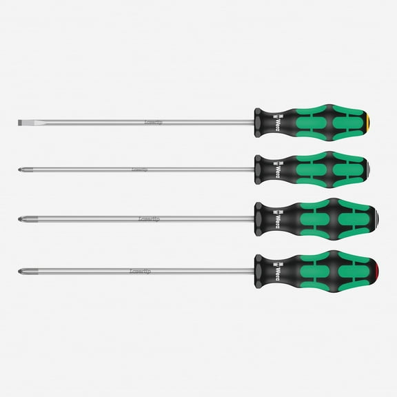 Wera 347736 Kraftform Plus Lasertip Slotted/Phillips/PZ Screwdriver Set - 200 mm