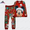 thumbnail image 1 of Disney-Conjunto de pijamas para padres e hijos, traje de Mickey Mouse con estampado 3D de alta calidad, de la serie navideña 2022, 1 of 4