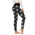 thumbnail image 2 of YUEHUA Women's High Waist Butterfly Print Yoga Leggings, Tummy Control Butt Lifting Compression Pants, Stretchy Workout Tights for Casual & Streetwear, 2 of 4