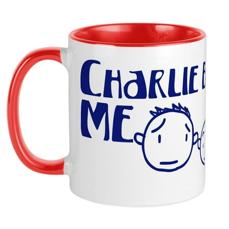 

CafePress - Charlie Bit Me Mug - Ceramic Coffee Tea Novelty Mug Cup 11 oz