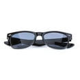 thumbnail image 5 of Classic Style Bifocal Reading Sunglasses for Men and Women - Hard Case Included - Gloss Black - 3.00, 5 of 6