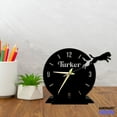 thumbnail image 3 of Handmadetneonsign Rottweiler Dog Tabletop Metal Clock, Rottweiler Desktop Clock, Dog Home Decor 047344, 3 of 4