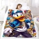 thumbnail image 5 of Pato Donald Marinero anti-pilling, suave, ligera, esponjosa y acogedora de lujo para hogar y cocina – Perfecta para niños y adultos,180X120cm, 5 of 6