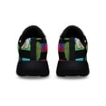 thumbnail image 4 of Hippie Gnome Let It Be Shoes Sneakers for Women Men Black Size 8, 4 of 7