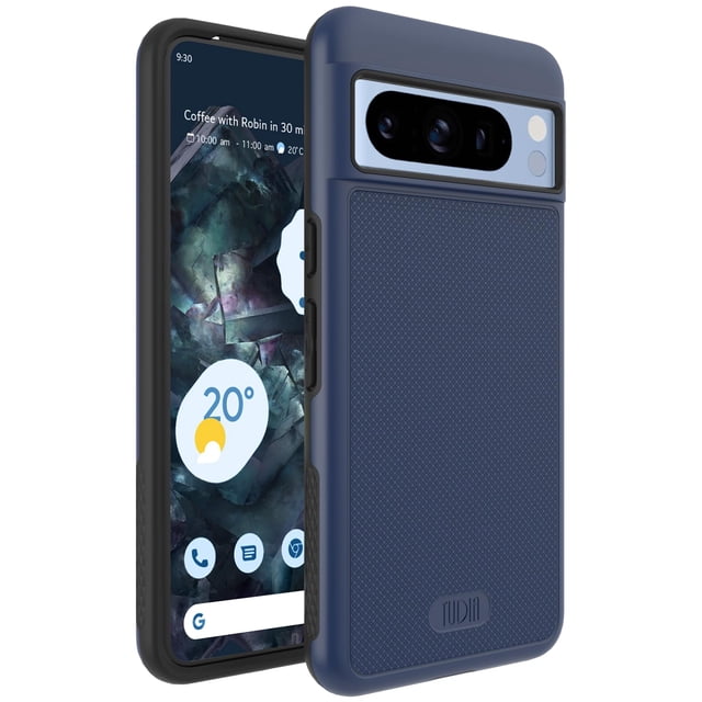 Funda para teléfono TUDIA MergeGrip Google Pixel 8 Pro Rugged Blue