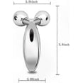thumbnail image 3 of Eco-Friendly 3D Roller Facial Massager for Youthful Skin Care at Home Use Portable Design for Relaxation and Wellness Support, 3 of 5