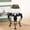 04#Black, variant on Bxaolu Boho Woven Rattan Woven Plant Pot On Wooden Standing Legs, 1Pac Floor Rattan Plant Stand Holder, Wicker Plant Basket with Stand for Living Room Balcony Home Decor Housewarming Gift, Coffee