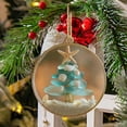 thumbnail image 5 of Adornos Navideños Costeros de Acrílico, Adorno Navideño Costero, Colgante con Temática de Playa para Ventana, Pared, Sala de Estar, Vacaciones B, 5 of 5