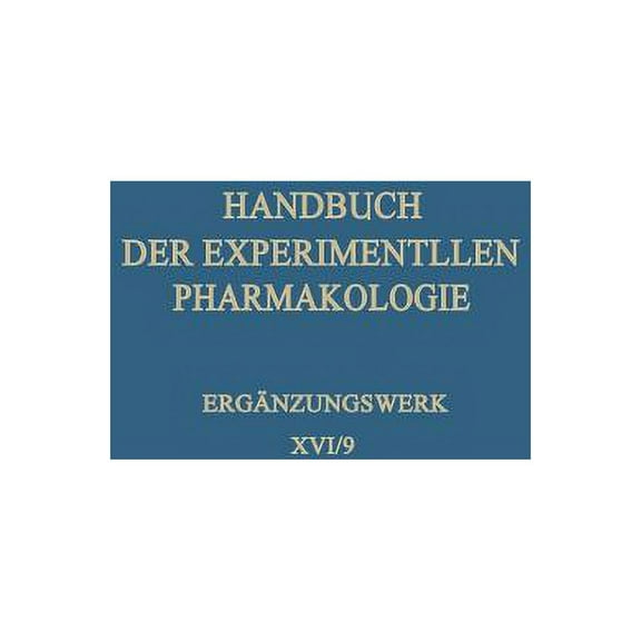 Handbook of Experimental Pharmacology Infektionen I, Book 16, (Paperback)