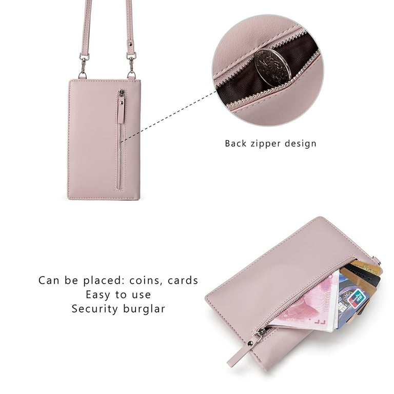 Dicasser Crossbody Phone Bag for Women Leather Ladies Handbags