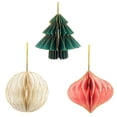 thumbnail image 1 of Naiovety 3 piezas de papel de Navidad, árbol de Navidad, regalo bonito, decoración navideña, decoración del hogar, adornos, decoraciones conjunto de tres piezas, 1 of 6